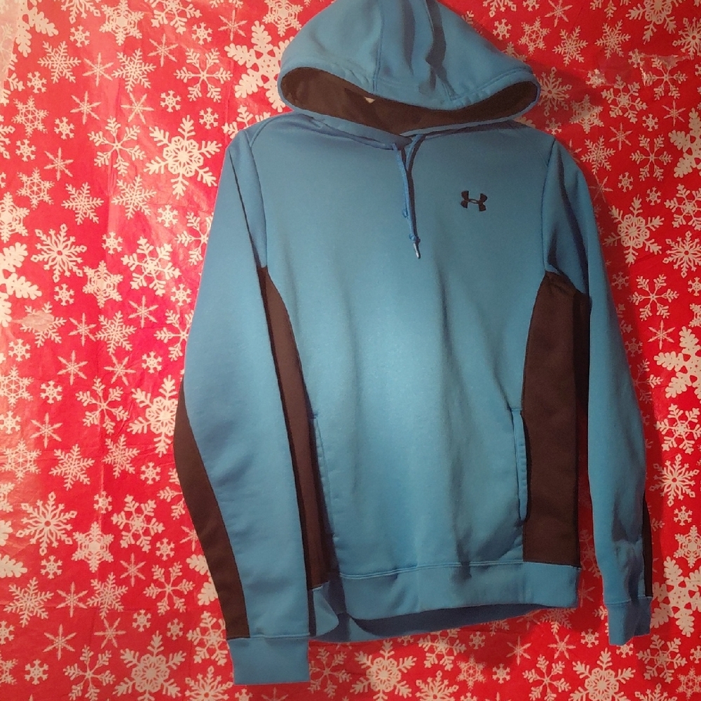 Under Armour Blue and Black Hoodie